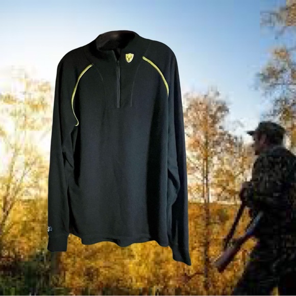 ScentBlocker S3 Series 1/4 Zip Merino Wool  Hunting Pullover Shirt 44” Chest Lg. - Picture 1 of 4